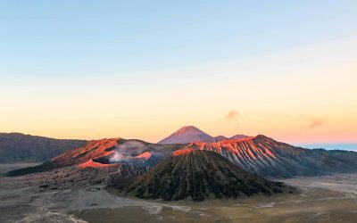 Mount Bromo volcano sunrise — East Java, Indonesia